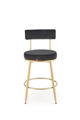 CentrMebel | Барний стілець H115 (чорний) 4