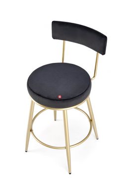 CentrMebel | Барний стілець H115 (чорний) 10