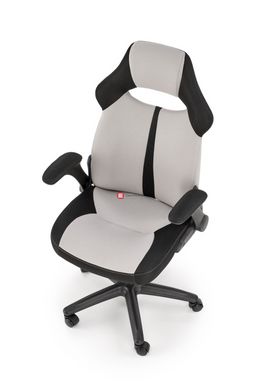 CentrMebel | Кресло геймерское BLOOM (серый) 10