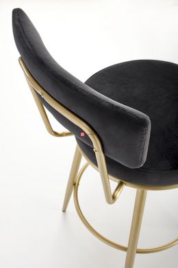 CentrMebel | Барний стілець H115 (чорний) 9