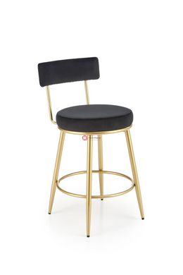 CentrMebel | Барний стілець H115 (чорний) 5