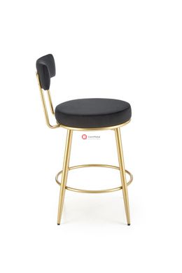 CentrMebel | Барный стул H115 (черный) 2