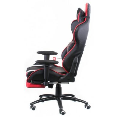 CentrMebel | Крісло геймерське Special4You ExtremeRace black/red with footrest (E4947) 4