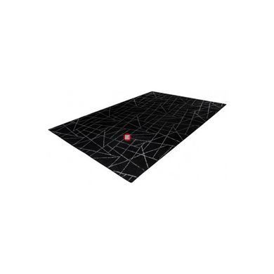 CentrMebel | Килим Bijou 125 Black/Silver 160х230 (чорний; срібний) 4