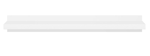 CentrMebel | Полку POL / 100 КРІСТІНА, білий 1