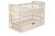 CentrMebel | Кровать детская TRANSFORMER ЛОДОЧКА с ящиком DeSon 60x120 (ваниль) 1