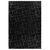 CentrMebel | Килим Bijou 125 Black/Silver 160х230 (чорний; срібний) 1