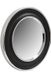 CentrMebel | Настінне дзеркало Round 525 Silver/Black Ø 45 cm (чорний; срібний) 3