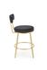 CentrMebel | Барний стілець H115 (чорний) 11