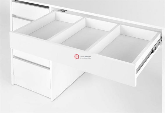 CentrMebel | Туалетний столик Halmar HOLLYWOOD XL (белый) 6