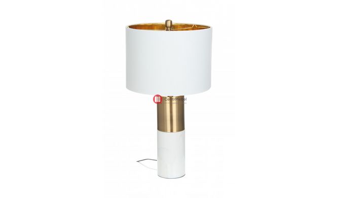 CentrMebel | Настільна лампа Classic KM White / Bronze / White 1