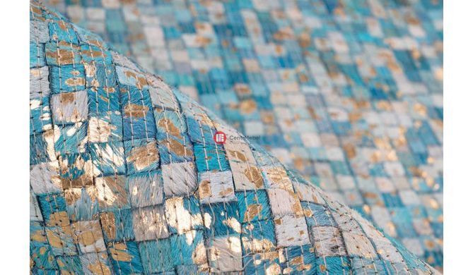 CentrMebel | Килим Finish 100 Turquoise/Gold 160х230 3