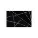CentrMebel | Килим Bijou 125 Black/Silver 160х230 (чорний; срібний) 4