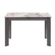 CentrMebel | Vermont Light Grey Стол обеденный керамический 120-170 см (серый) 7