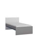 CentrMebel | Кровать 90 * 200 LASER (серый / черный/белый / синий) 4