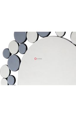 CentrMebel | Настінне дзеркало Chelsy SM1925 Silver/Grey (срібний; сірий) 3