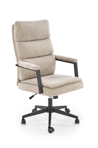 CentrMebel | Офісне крісло для кервіника в тканині ADRIANO (бежевий) 1