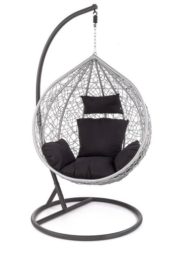 CentrMebel | Кресло для отдыха EGGY (серый) 1
