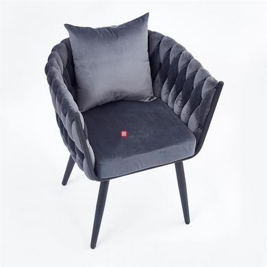 CentrMebel | Крісло для відпочинку AVATAR 2 (сірий/чорний) 2