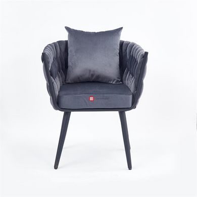 CentrMebel | Крісло для відпочинку AVATAR 2 (сірий/чорний) 5