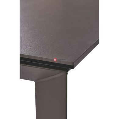 CentrMebel | Vermont Pure Grey Стіл обідній керамічний 120-170 см (сірий) 6