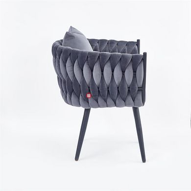 CentrMebel | Крісло для відпочинку AVATAR 2 (сірий/чорний) 6