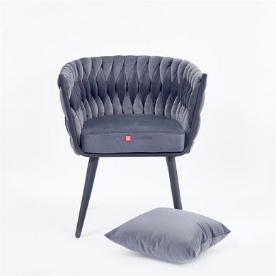 CentrMebel | Крісло для відпочинку AVATAR 2 (сірий/чорний) 4