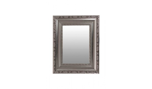 CentrMebel | Настінне дзеркало Foster S125 Silver/Grey 1