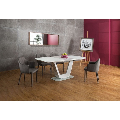 CentrMebel | Стол обеденный Armani 90x140(200) Белый 1