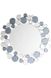 CentrMebel | Настінне дзеркало Chelsy SM1925 Silver/Grey (срібний; сірий) 3
