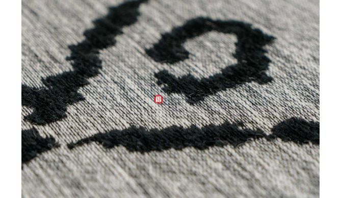 CentrMebel | Килим River 110 Grey/Black 155х230 3
