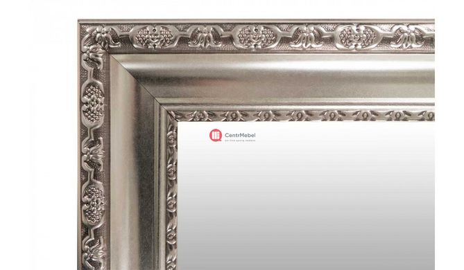 CentrMebel | Настенное зеркало Foster S125 Silver/Grey 3