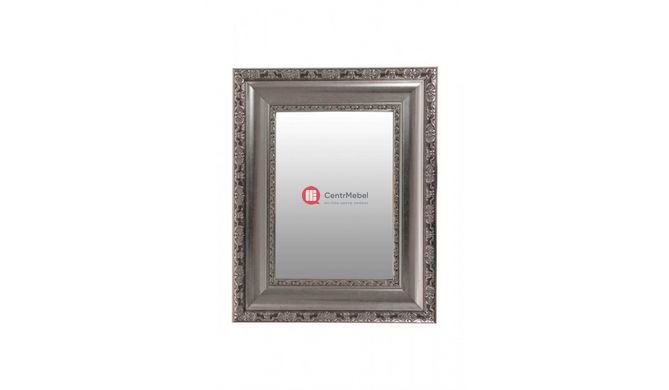 CentrMebel | Настенное зеркало Foster S125 Silver/Grey 1