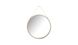 CentrMebel | Настінне дзеркало Urika S110 Taupe/White 3