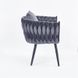 CentrMebel | Крісло для відпочинку AVATAR 2 (сірий/чорний) 9
