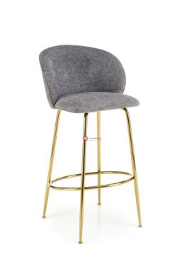 CentrMebel | Барний стілець H116 (сірий) 2