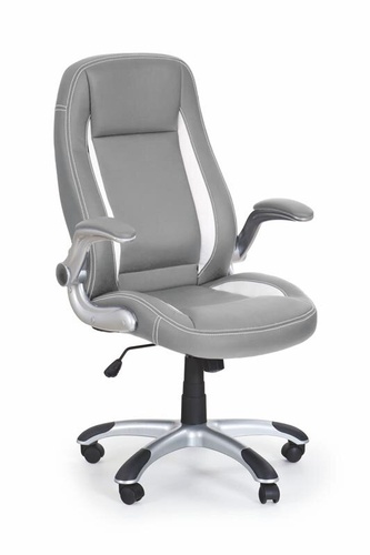 CentrMebel | Кресло офисное руководителя Saturn серый 1