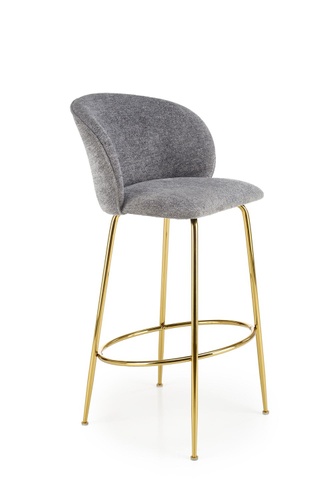 CentrMebel | Барний стілець H116 (сірий) 1