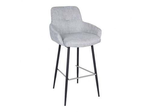 CentrMebel | Барний стілець OLIVA (світло-сірий) 1