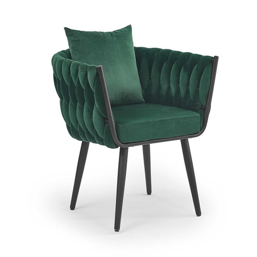 CentrMebel | Кресло для отдыха AVATAR 2 (темно-зеленый/черный) 1