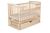 CentrMebel | Кровать детская TRANSFORMER ЛОДОЧКА с ящиком DeSon 60x120 (натуральный) 1