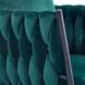 CentrMebel | Крісло для відпочинку AVATAR 2 (темно-зелений/чорний) 9