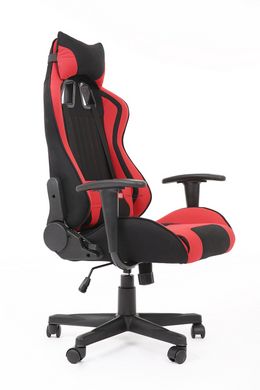CentrMebel | Кресло геймерское CAYMAN (черный, красный) 3