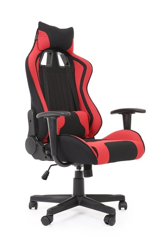 CentrMebel | Кресло геймерское CAYMAN (черный, красный) 1