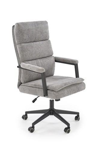 CentrMebel | Офісне крісло для кервіника в тканині ADRIANO (сірий) 1