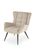 CentrMebel | Кресло для отдыха в ткани BYRON (бежевый) 1