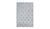 CentrMebel | Килим Monroe 300 romb Grey/Blue 80х150 1