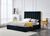 CentrMebel | Ліжко двоспальне з підйомним механізмом PALAZZO 160x200 (чорний) 1