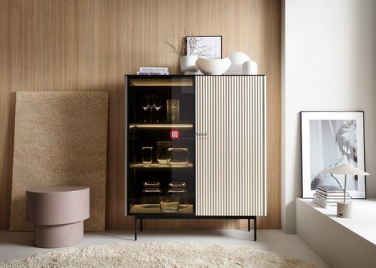 CentrMebel | Вітрина низька ORTA WT-107 Кашемір 3