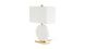 CentrMebel | Настільна лампа Diva MK125 White/Gold/White 4